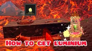 TUTORIAL PERGI KE VOLCANO ISLAND | LUMINIUM LOCATION | PROSPECTING ROBLOX