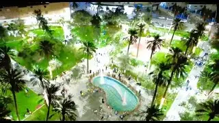 تابعوعملية تدشين و افتتاح حديقة عمومية جديدة في مدينة بسكرة ماشاء الله PARK BISKRA