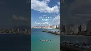 Benidorm, Spain - also known as the New York of Europe: #tzubycampers #tzubyonroute #shorts #spain