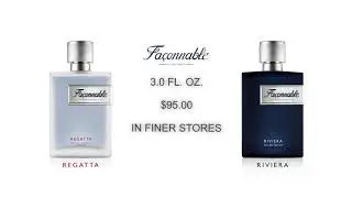 $95 FACONNABLE RIVIERA COLOGNE & FACONNABLE REGATTA COLOGNE TV COMMERCIAL