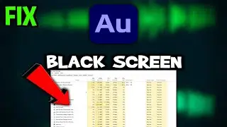 Adobe Audition &ndash; How to Fix Black Screen & Stuck on Loading Screen