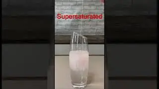 Supersaturated Solutions are Super Cool
