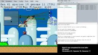 AI plays Super Mario World!