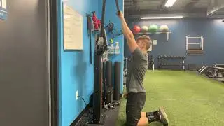 York, PA Personal Trainer | First Capital Gym | Tall Kneeling High Cable Row