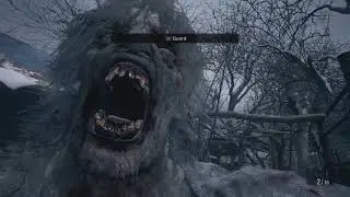 Resident Evil 8 Village - Ethan Gets Destroyed By Werewolf Scene (4K Ultra HD)