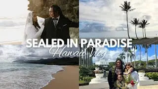TRAVEL VLOG PT 1 : Hawai'i Nei, family time, sealing day, beach time..