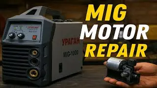 Fixing MIG Welder Wire Feed Motor &mdash; It Works Again! 🔧🔥