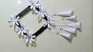 Paper Craft Home Decor Idea 🏡 | Handmade Wall Hanging