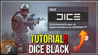 Como pegar a camuflagem DICE BLACK