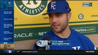 Royals pitcher Jake Junis on his emotions on the mound
