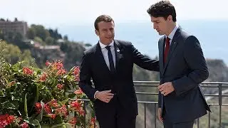 Is there a budding bromance between Macron and Trudeau?