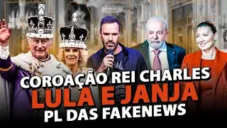 COROAÇÃO REI CHARLES | LULA E JANJA | PL DAS FAKENEWS - STAND UP DIOGO PORTUGAL
