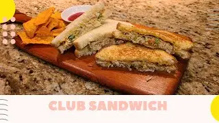 Club Sandwich Recipe | How to make a Chicken Sandwich by Food Rookie