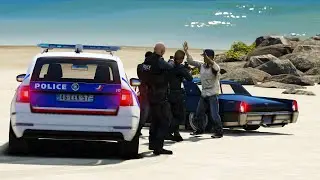 [GTA 5] UNE POURSUITE SE TERMINE SUR LA PLAGE  | LSPDFR #1072