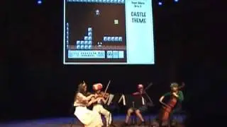 Super Mario Str&aring;k - String Quartet plays the themes of Super Mario