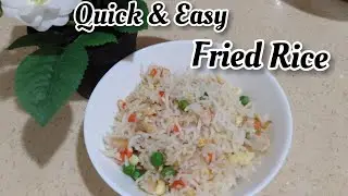 #howtomakefriedrice  Quick & Easy Fried Rice | #Simple #easy fried rice
