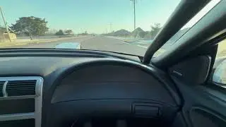 Первый тест-драйв Mustang.