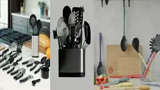 new kitchen set | kitchen tools | amazon products | non stick cooking tools #kitchen #gadgets #tools