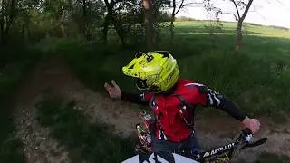 BALADE AVEC MON PÈRE !! 🐒🐒 !! DIRT BIKE 150YX V3 / 140 YX !!