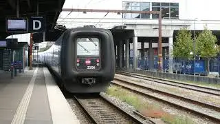 Coupling two DSB IR4 Class ER together in Odense Kobling af to DSB IR4 Klasse ER sammen i Odense