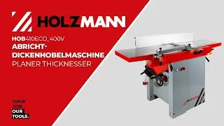 HOLZMANN HOB410ECO_400V Abricht-Dickenhobelmaschine / planer-thicknesser (official HOLZMANN)