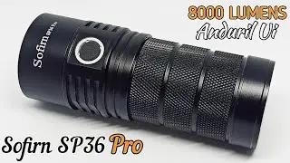 SOFIRN SP36 PRO - 8000 LUMENS - TYPE-C PORT | 4pc. SST40 LED (A good decision to make?)