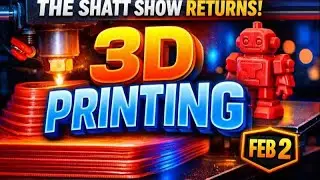 The Shatt Show Returns- 3D Printing Show