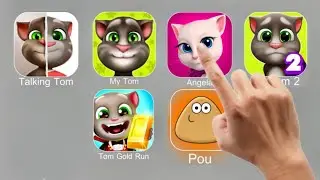 Talking Tom, My Tom, Angela, My Tom 2, Tom Gold Run, Pou.