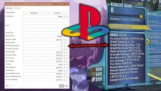 Редактор сохранения профилей Borderlands 2/TPS/TTAoDK PS4/5