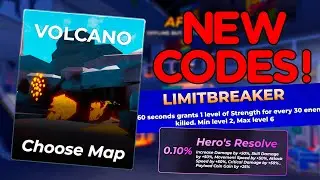Volcano Update! New Trait, Perk and Payload Map +NEW CODES! | Hunty Zombies