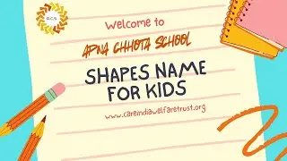 Shapes Name for Kids | Learn Basic Shapes | Apna Chhota School