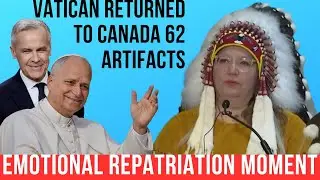 Vatican Returns 62 Indigenous Artifacts to Canada in Historic Repatriation #subscribe #breakingnews