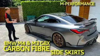 BMW M3 (G80) M4 (G82 & G83) M-Performance Carbon Fibre Side Skirts