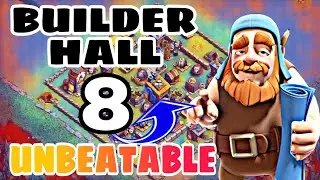 BUILDER HALL 8 BEST BASE DESIGN w/PROOF | CoC Best Bh8 Base Design 2018 |  Clash of Clans