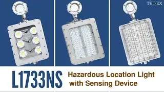 North American UL Certified - Explosion-proof LED Light with Sensing Device, Model L1733NS_THT-EX