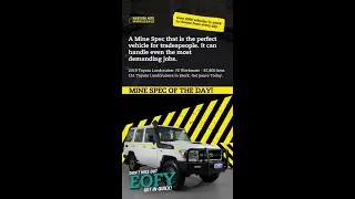 𝐌𝐈𝐍𝐄 𝐒𝐏𝐄𝐂 𝐄𝐎𝐅𝐘 𝐒𝐚𝐯𝐢𝐧𝐠𝐬 👷&zwj;♂️👌 - 2019 Toyota Landcruiser 70 Series Workmate 4x4 🤍