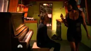 Joy Bryant Cleavage in 'Parenthood' (S02 E08)