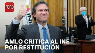 INE: AMLO habla del regreso de Edmundo Jacobo - Expreso de la Ma&ntilde;ana