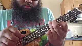 BlackGryph0n - upside down uke fingerpickin 