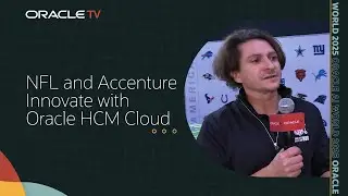 NFL и Accenture: трансформация футбольных операций с помощью Oracle HCM на Oracle TV на AI World ...
