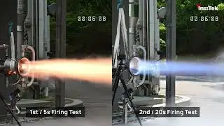 InssTek X KARI 3-ton Multi-Material Rocket Nozzle 2nd Firing Test