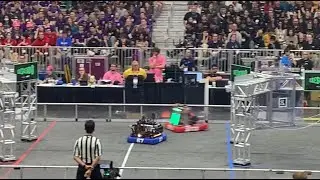 FRC 67 The HOT Team Clean Robot Video - FRC Worlds 2024 Milstein M8