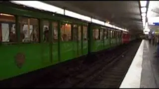 RATP : Rame historique Sprague sur la ligne 10  (2009)