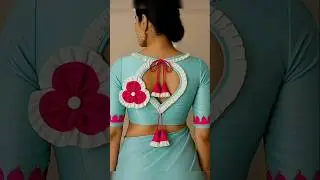 👌new letest Blouse 🎊🎉 neck design//blouse ka Sunder design//ट्रेडिंग ब्लाउज गेल का डिजाइन & बाजू का
