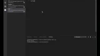 Visual Studio Code in a Docker container