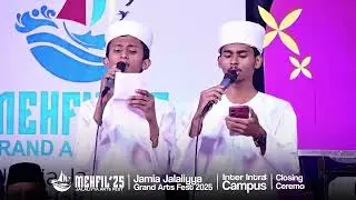 MEHFIL'25 JALALIYYA GRAND ARTS FEST. | DAY FOUR | STAGE  ONE |