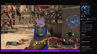 CALL OF DUTY Black OPS 4 ZOMBIES training WITH SHOCKWAVE