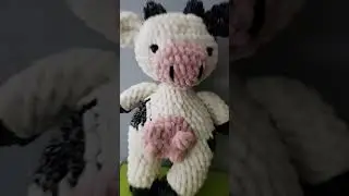 made a new cow! another order done!! #art #crochet #amigurumi