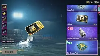 | Free Daily surprise pack 💯 | 0 uc create opening | #bgmi  #bgmileaks