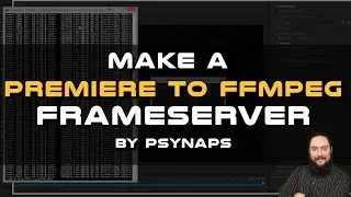 Рендеринг из Premiere в FFMPEG с использованием Frameserver